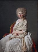 Jacques-Louis  David Countess of Sorcy Sweden oil painting artist
